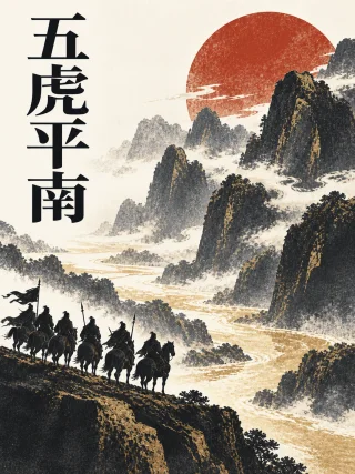 五虎平南