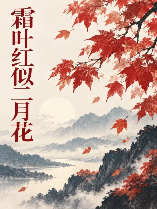 霜叶红似二月花封面