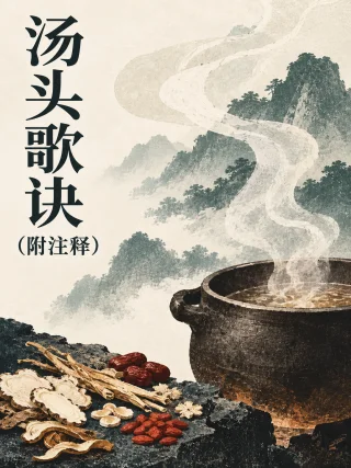 汤头歌诀(附注释)