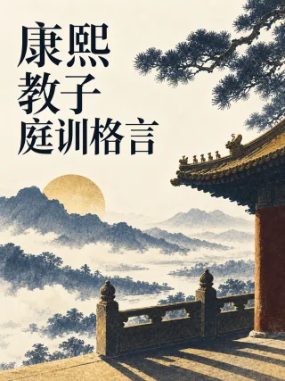 康熙教子庭训格言封面