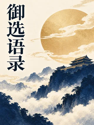 御选语录封面