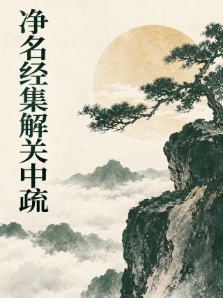 净名经集解关中疏