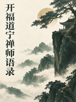 开福道宁禅师语录