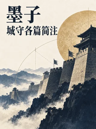 墨子城守各篇简注封面