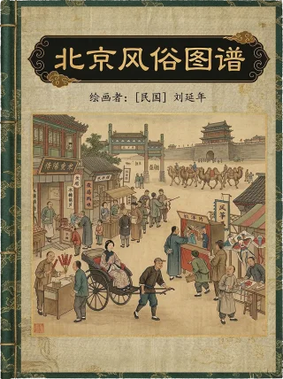 Cover of 北京风俗图谱