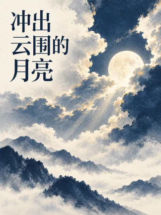 冲出云围的月亮