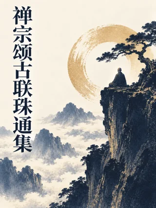 禅宗颂古联珠通集封面