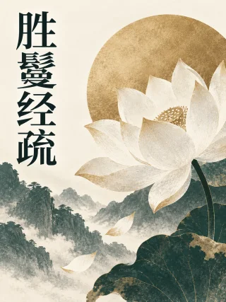 胜鬘经疏封面