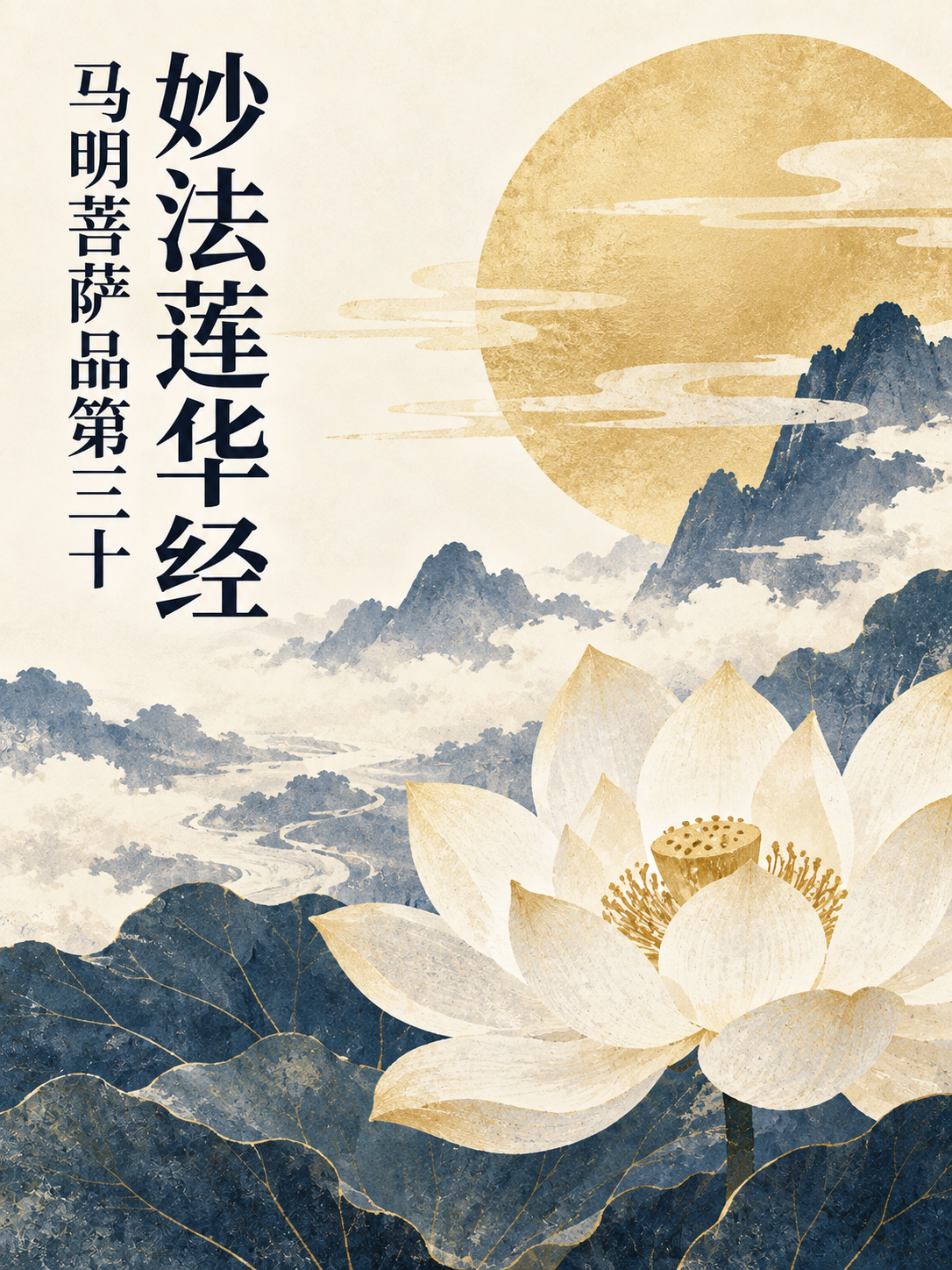 Cover of 妙法莲华经马明菩萨品第三十