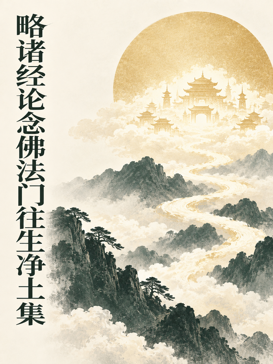 Cover of 略诸经论念佛法门往生净土集