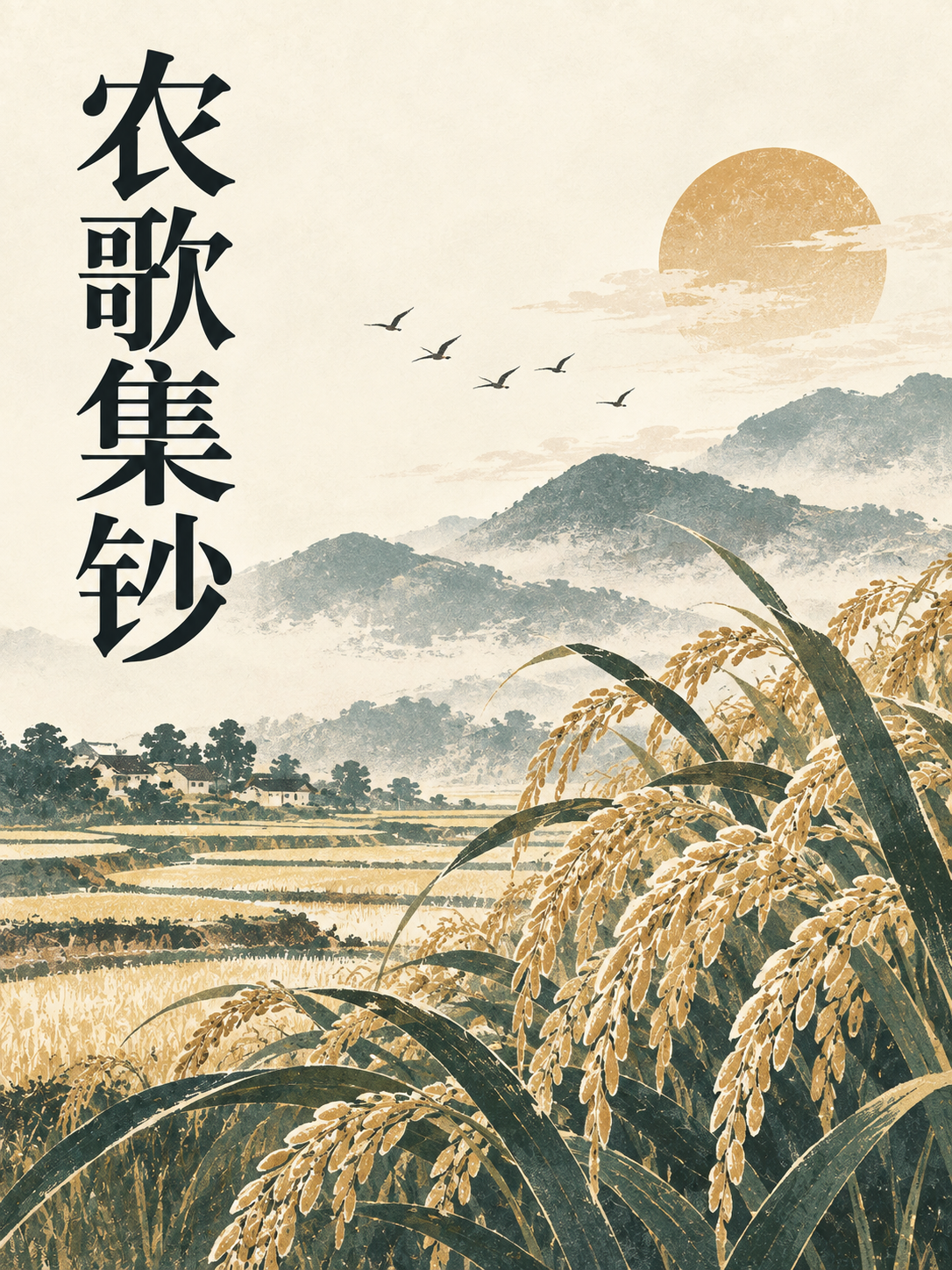 农歌集钞封面
