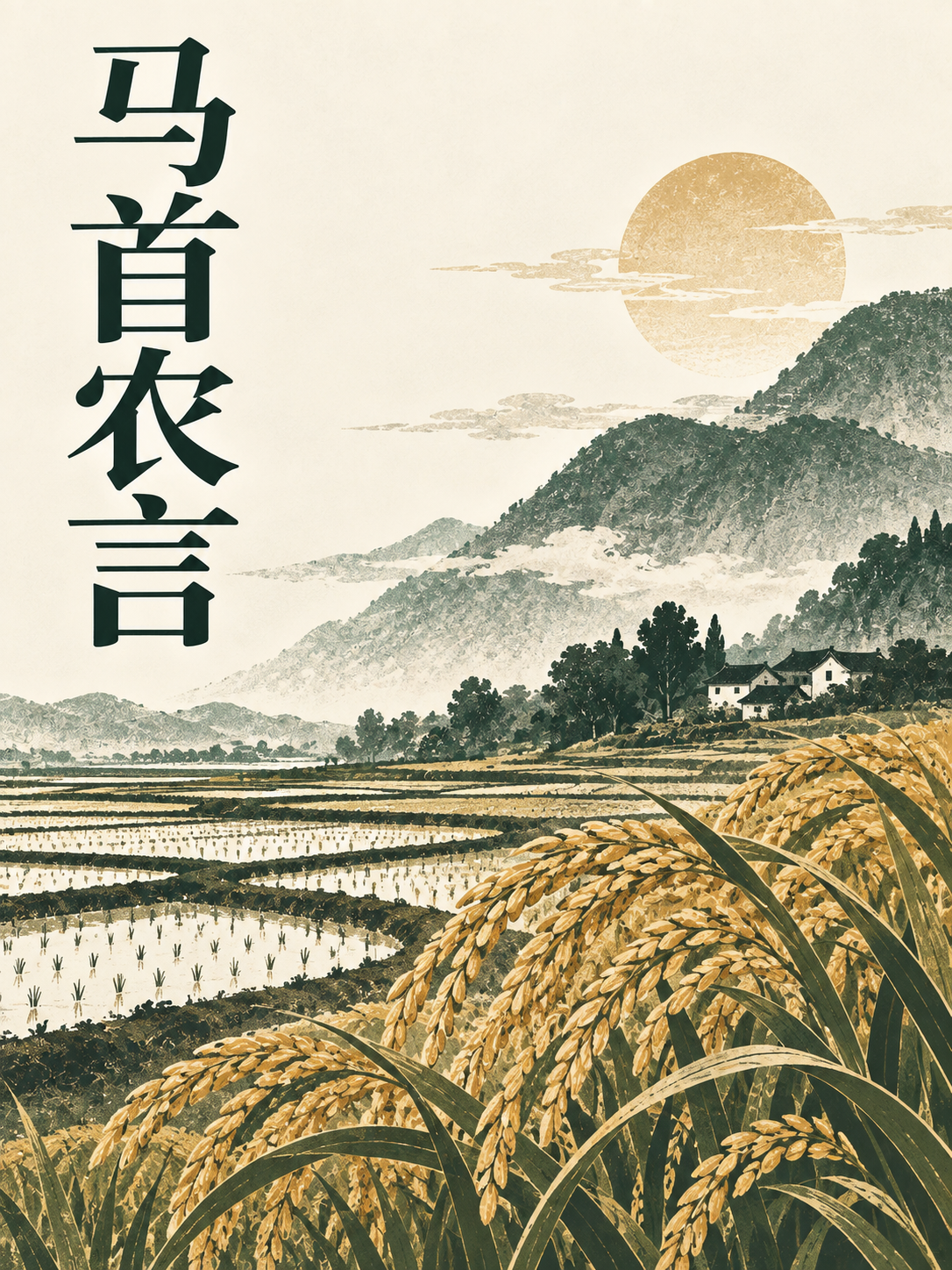 马首农言封面