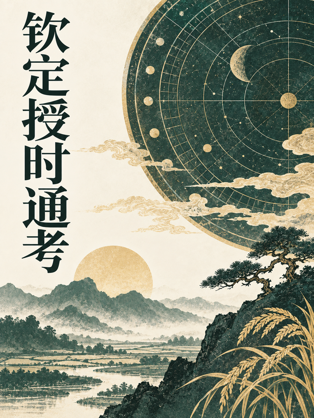 钦定授时通考封面