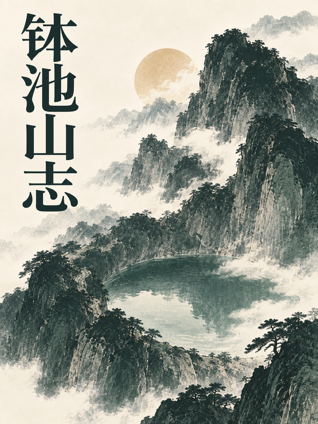 钵池山志封面