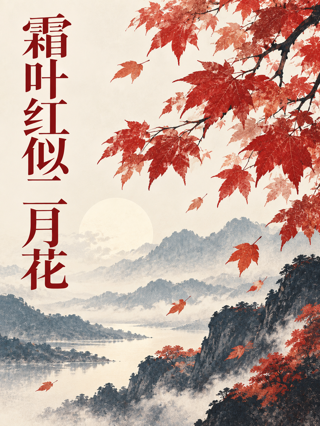 霜叶红似二月花封面