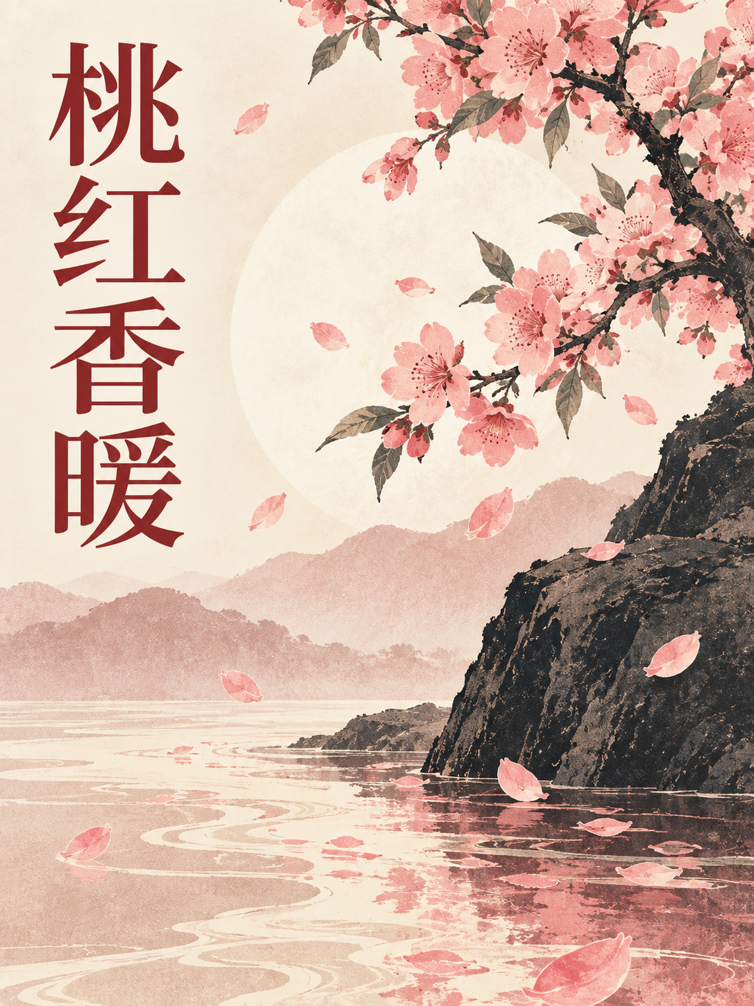桃红香暖