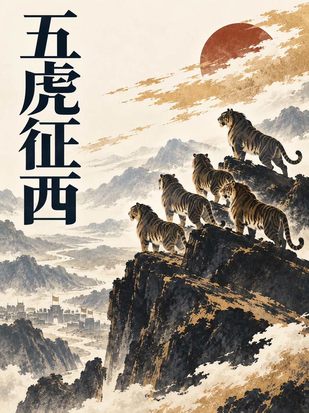 五虎征西封面