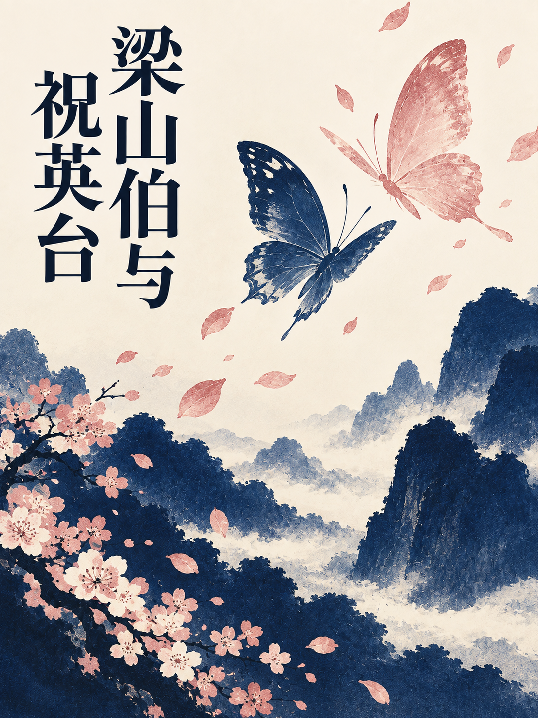 梁山伯与祝英台封面