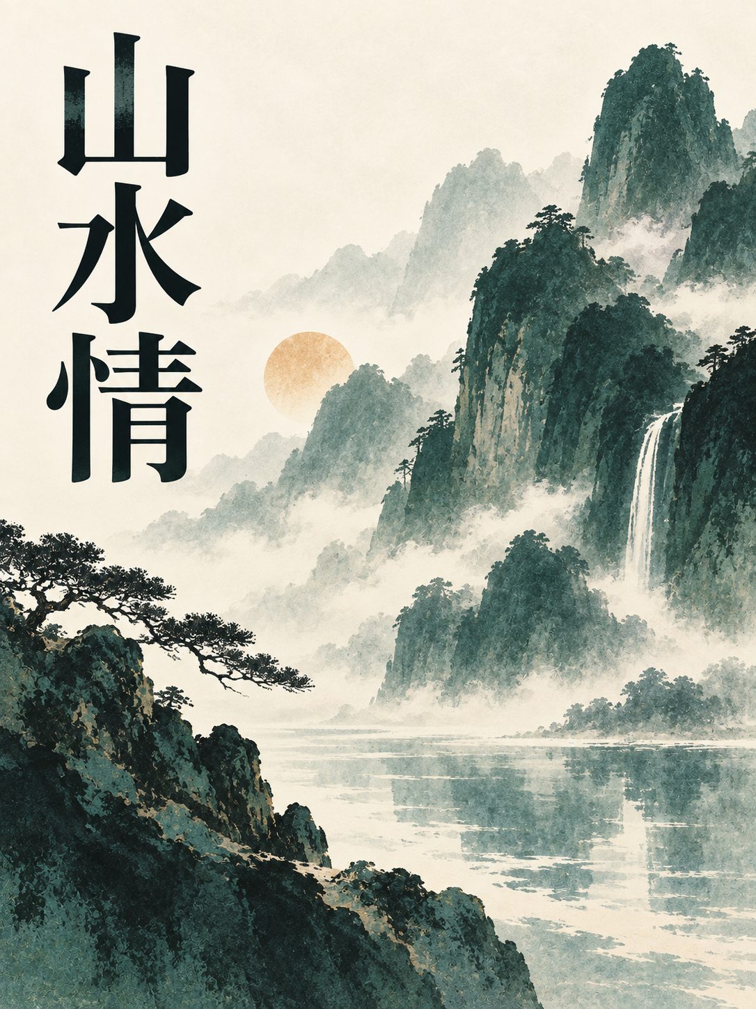 山水情封面