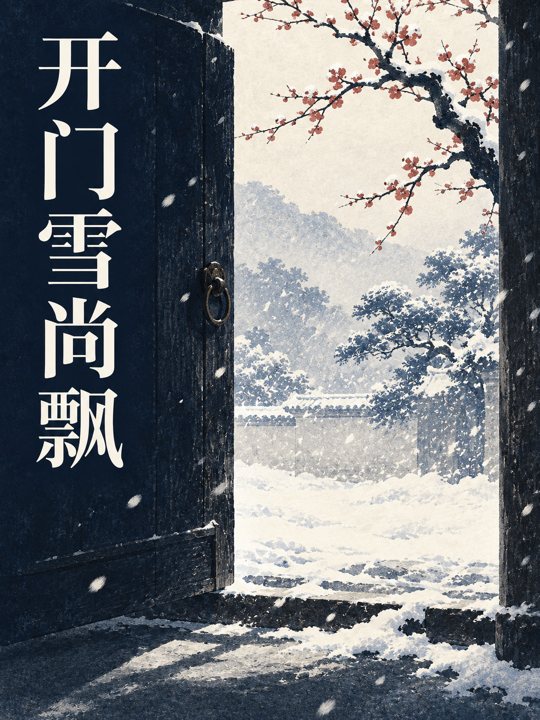 开门雪尚飘封面