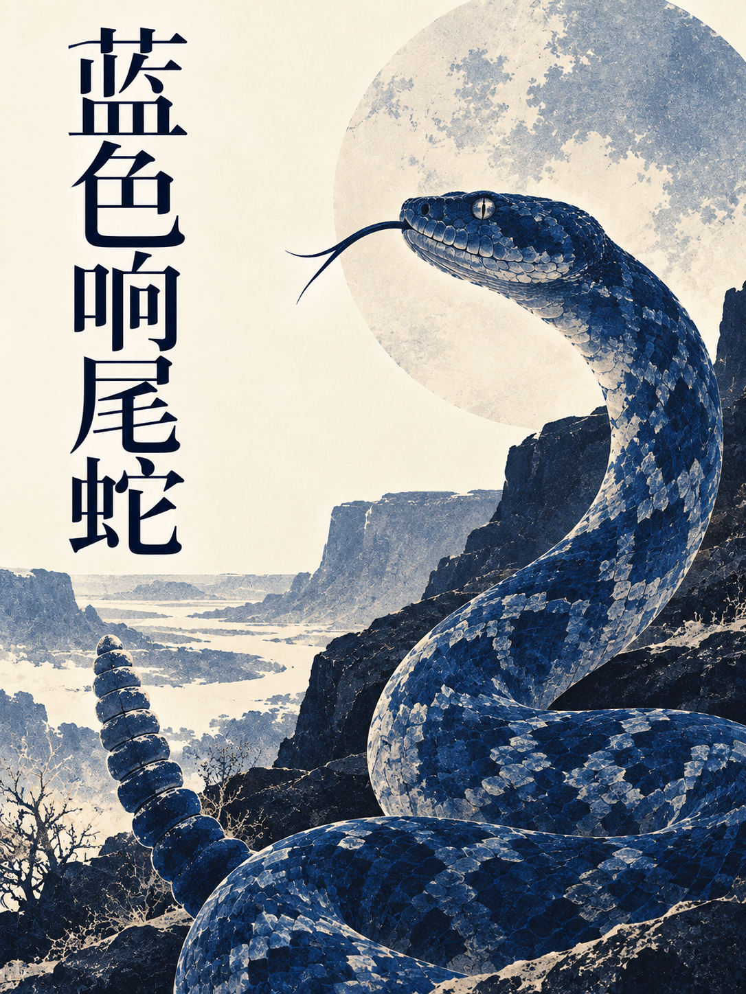 蓝色响尾蛇封面