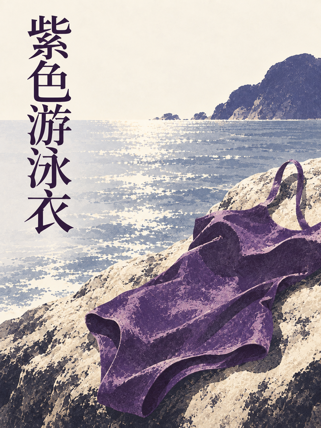 紫色游泳衣封面