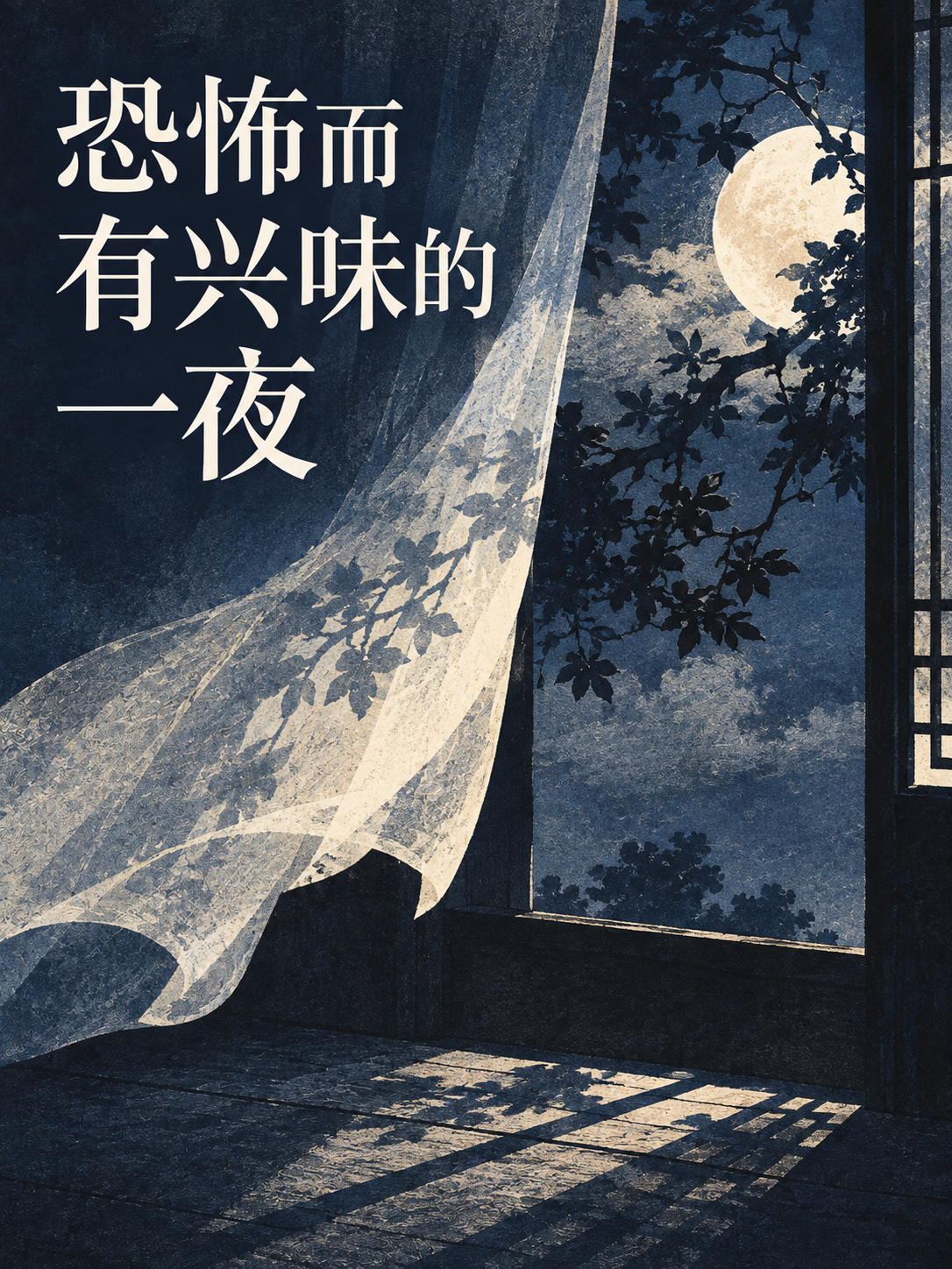 恐怖而有兴味的一夜封面
