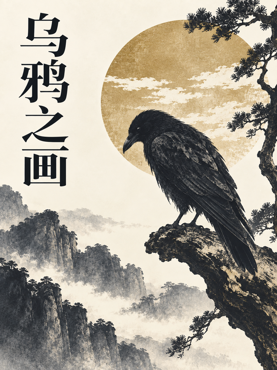 乌鸦之画封面