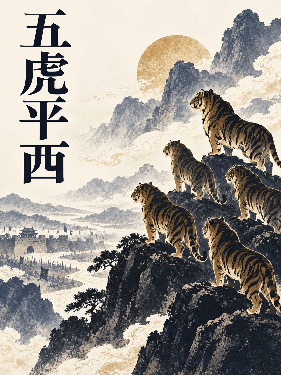 五虎平西封面