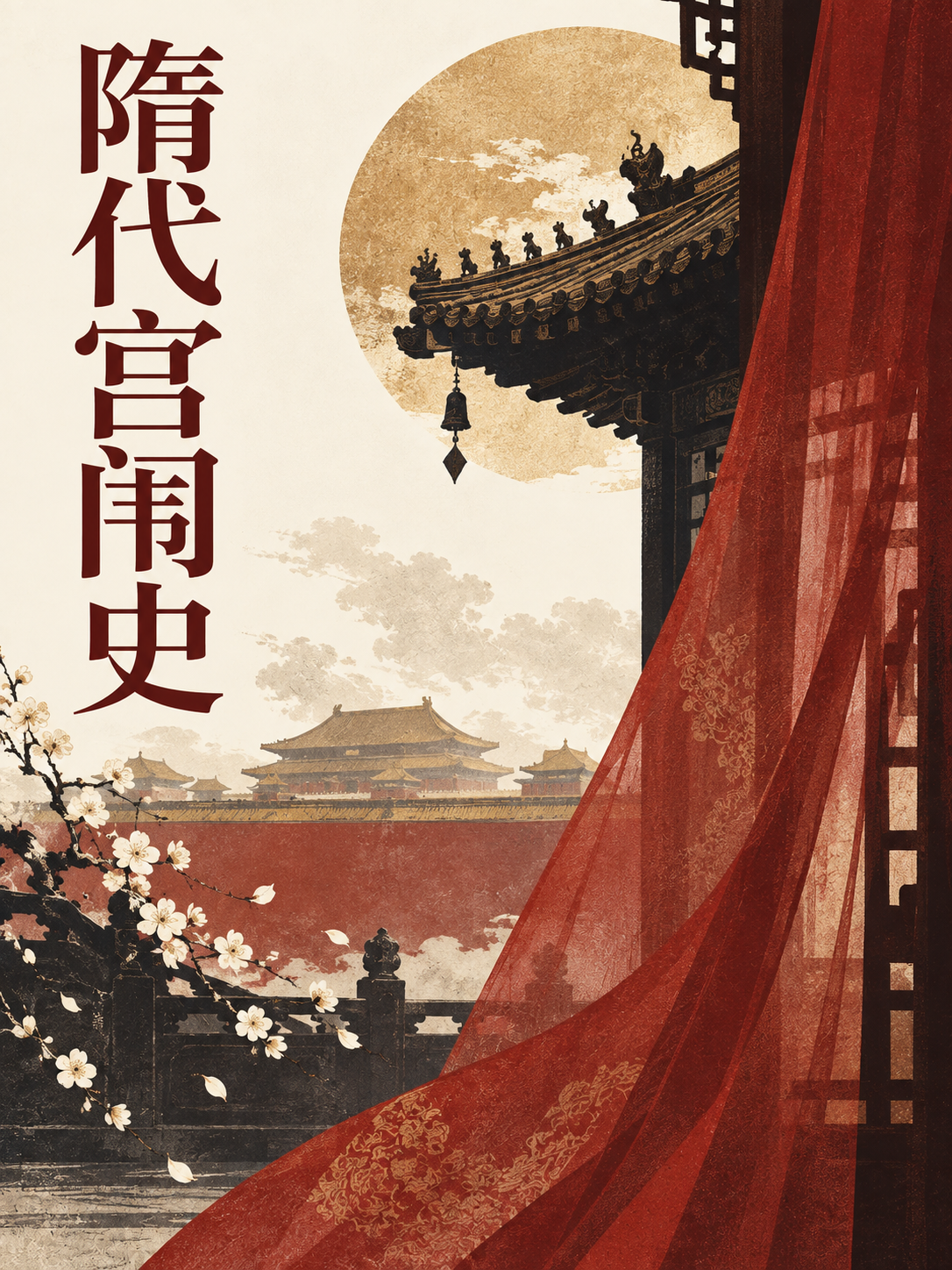 隋代宫闱史封面